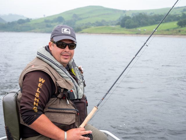 Head ranger Gazza Dixon at Llyn Clywedog
