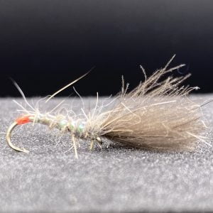 Red butt hares ear shuttlecock